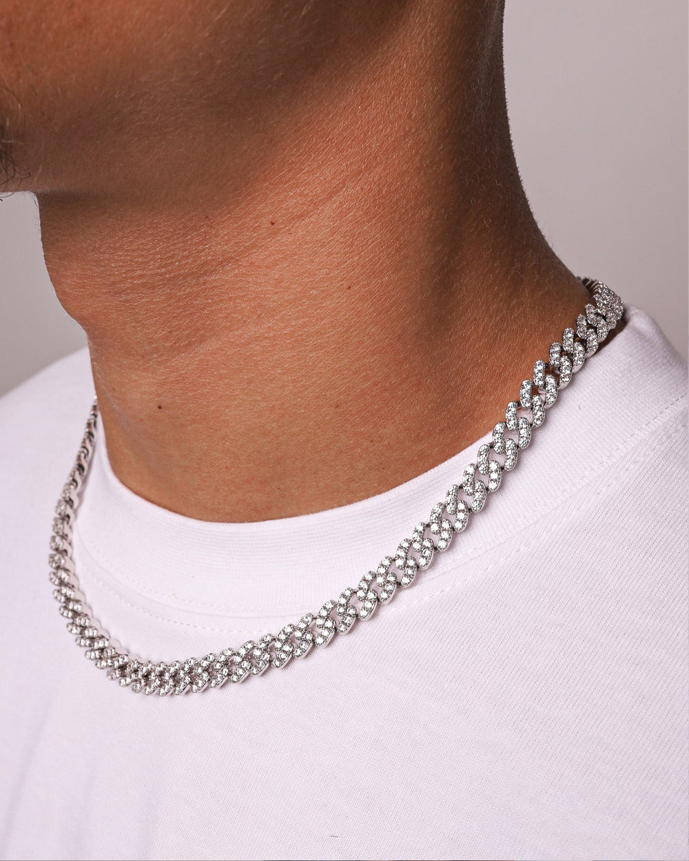 ICY CUBANA CHAIN. - 8MM