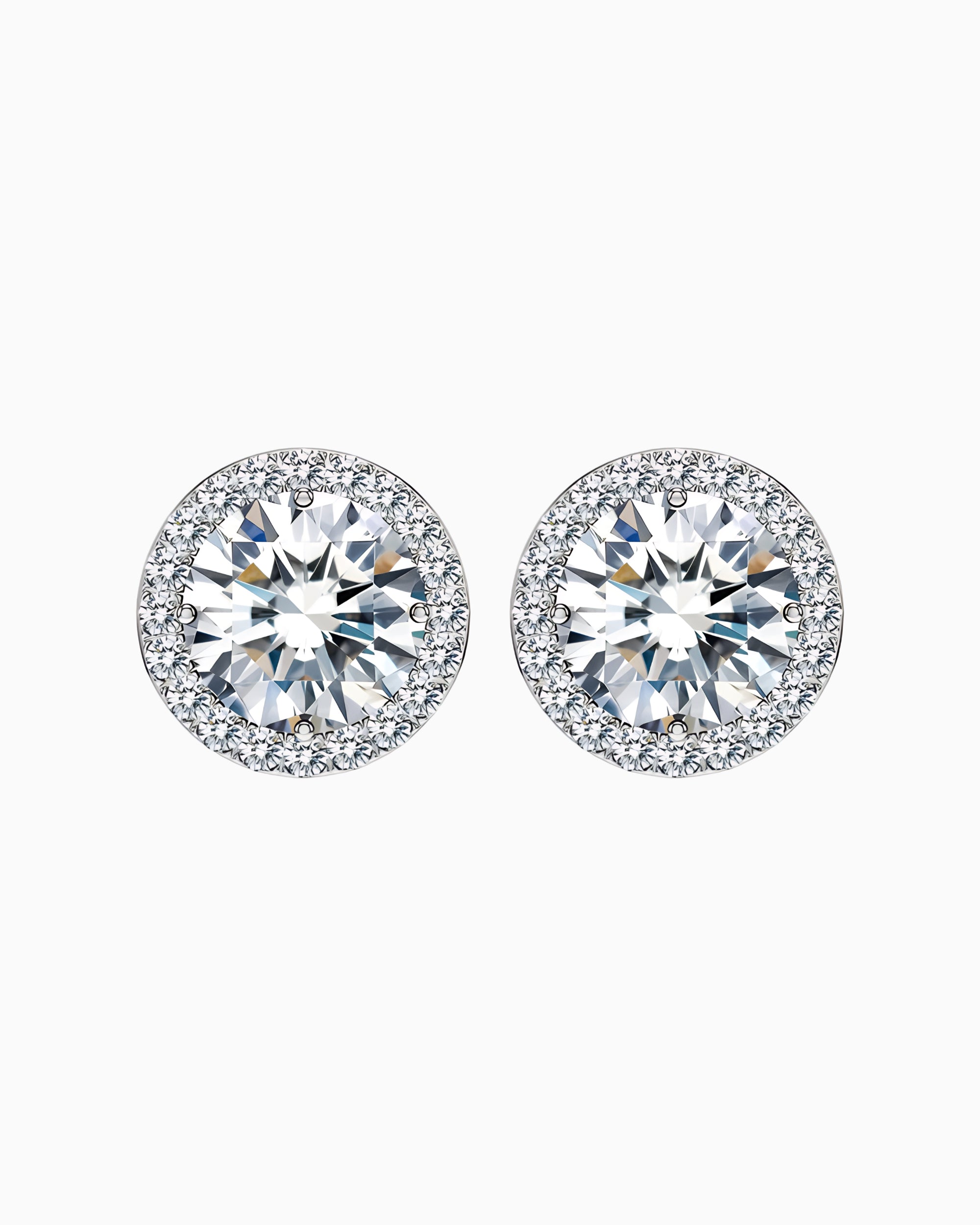MOISSANITE ROYAL STUDS.