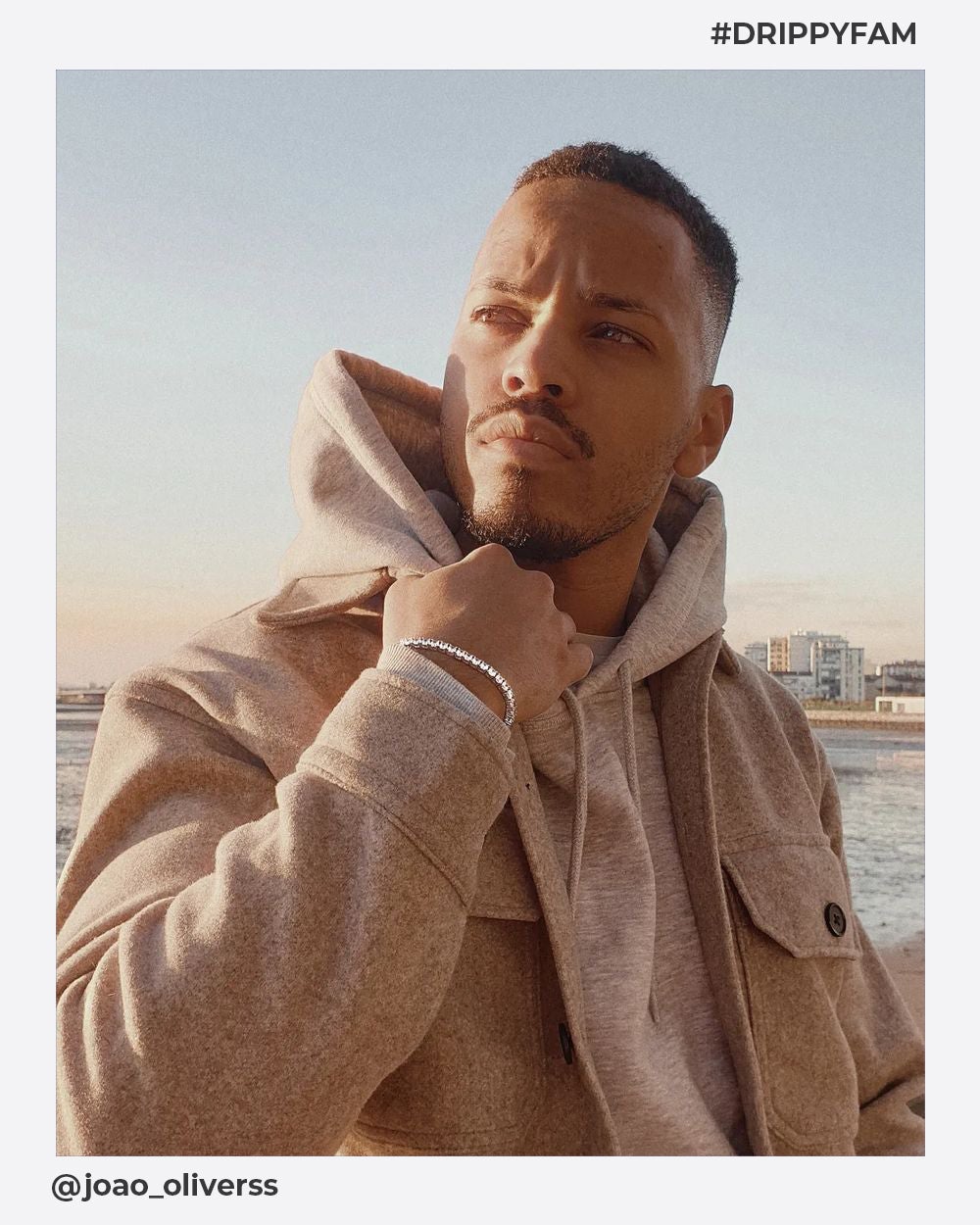 MOISSANITE TENNIS BRACELET. - 5MM