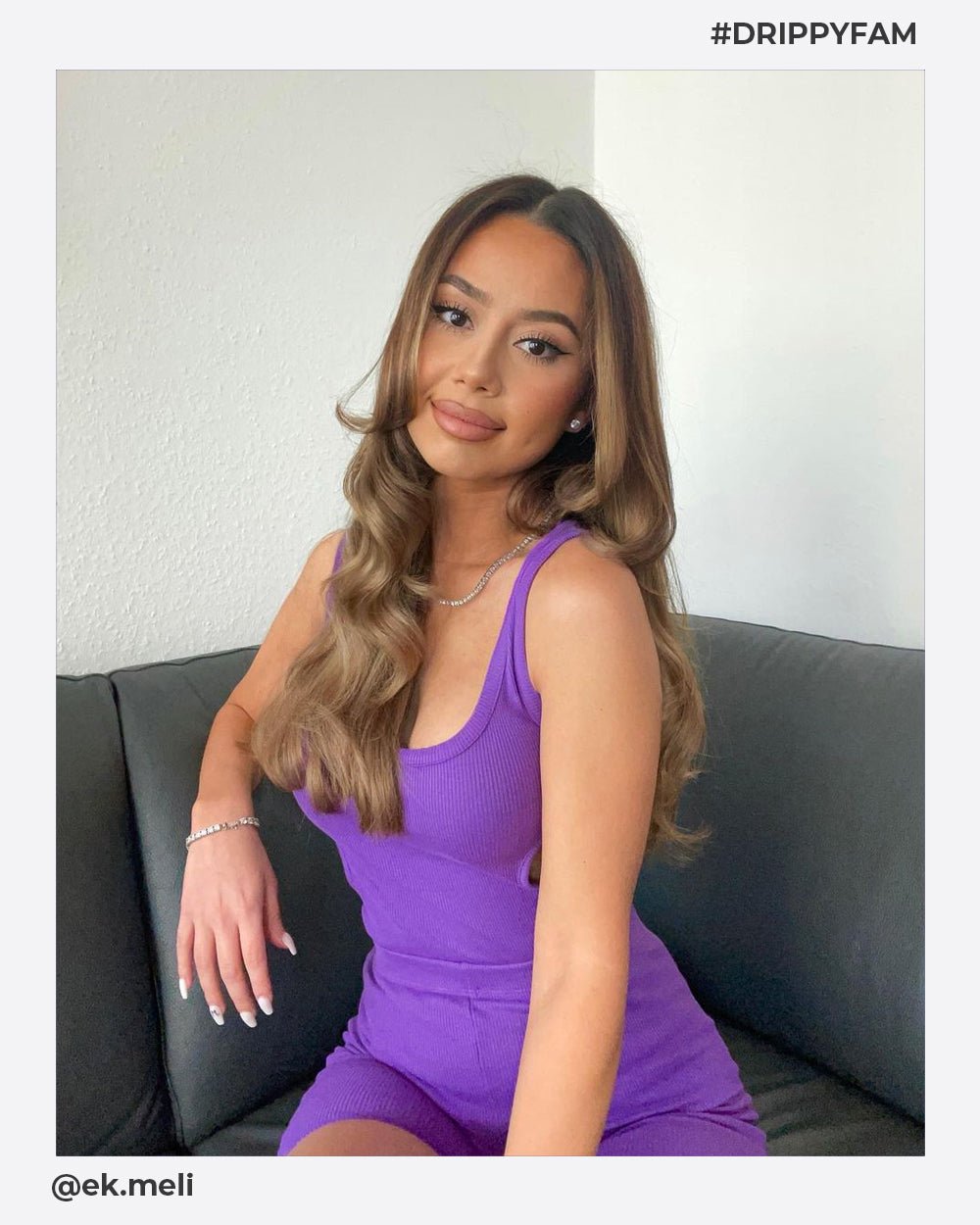 MOISSANITE TENNIS BRACELET. - 5MM